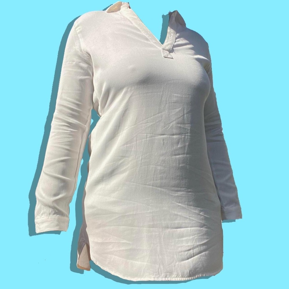 Long sleeve shirt dress